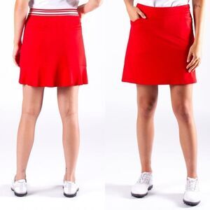 NWT Nivo Lexie Tennis Golf Skort Red Size Medium